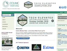 Tablet Screenshot of ccumc.org